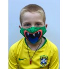 Junior Green Monster Face Mask 